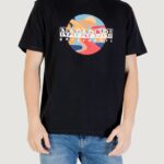 T-shirt Napapijri S-VALDOR SS Nero - Foto 1