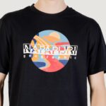 T-shirt Napapijri S-VALDOR SS Nero - Foto 2