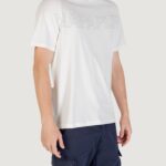 T-shirt Napapijri S-AMBRA SS Panna - Foto 3