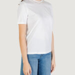T-shirt Only Onlcheri Life S/S O-Neck Chain Top Jrs Bianco - Foto 3