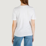 T-shirt Only Onlcheri Life S/S O-Neck Chain Top Jrs Bianco - Foto 4