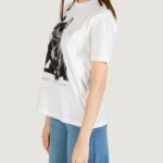 T-shirt Only Onldonna Life S/S Cool Top Box Jrs Bianco - Foto 2
