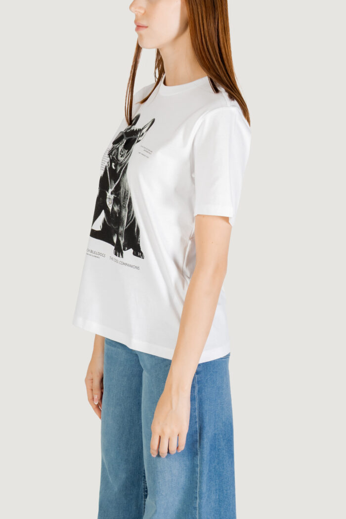 T-shirt Only Onldonna Life S/S Cool Top Box Jrs Bianco – 15349963