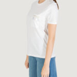 T-shirt Only ONLELIS S/S DETAIL POCKET TEE CS JRS Bianco - Foto 2