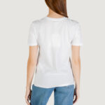 T-shirt Only ONLELIS S/S DETAIL POCKET TEE CS JRS Bianco - Foto 4