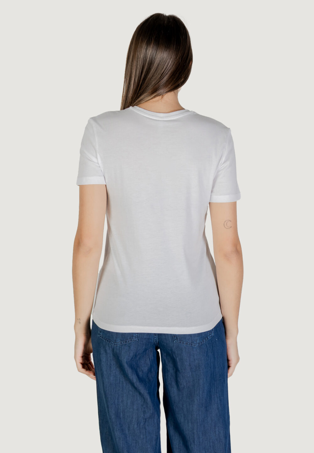 T-shirt Only Onlhenny Life Reg S/S Top Box Jrs Rosa - Foto 4