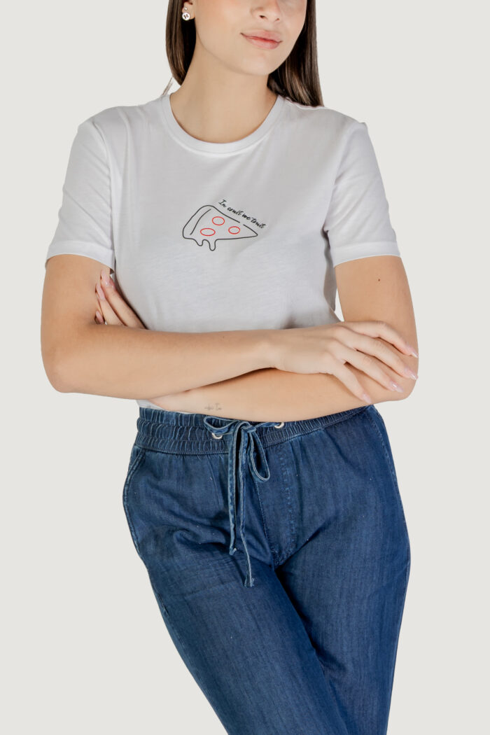 T-shirt Only Onlhenny Life Reg S/S Top Box Jrs Rosso – 15327666