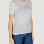 T-shirt Only Onlhenny Life Reg S/S Top Box Jrs Rosso - Foto 3