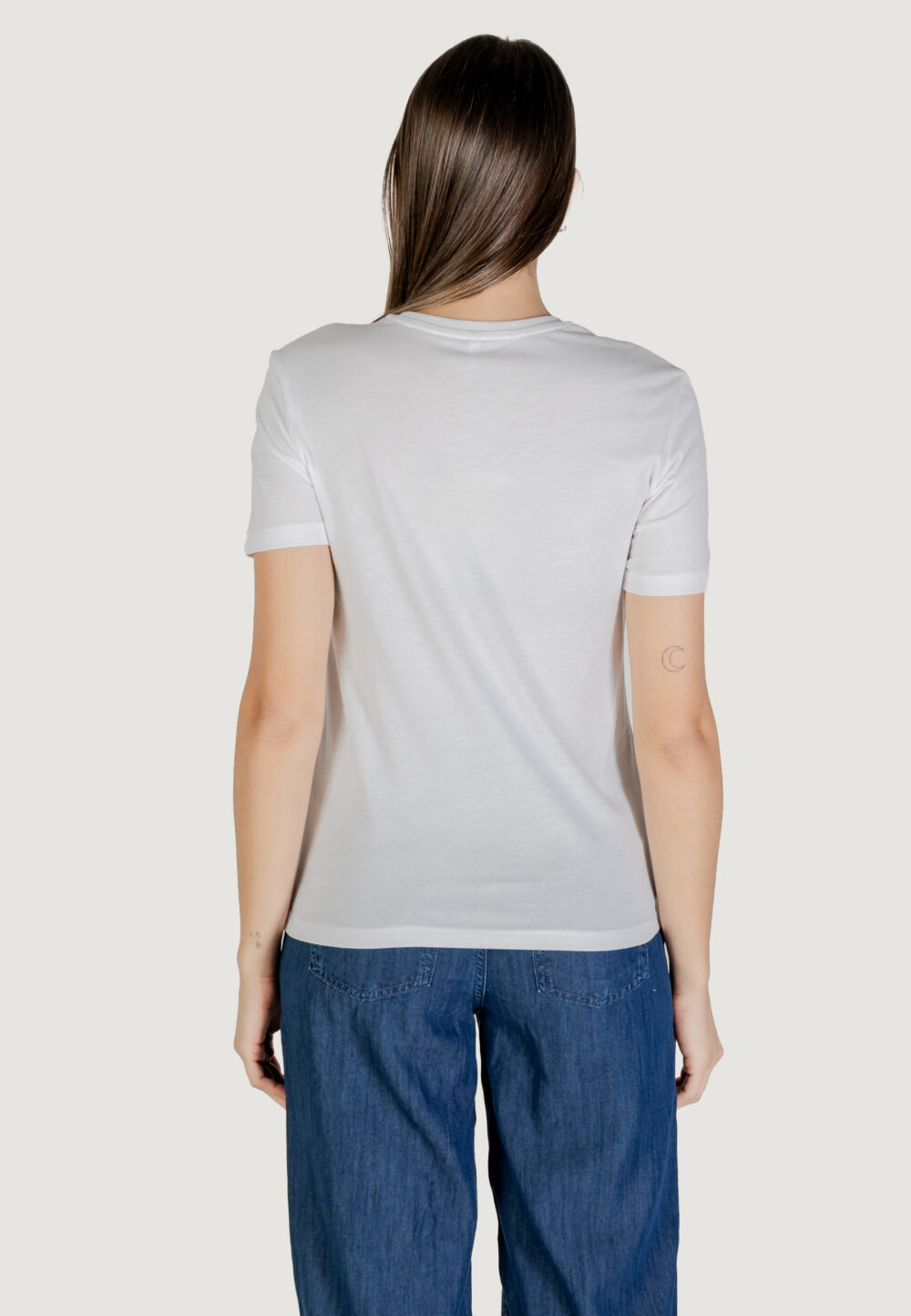 T-shirt Only Onlhenny Life Reg S/S Top Box Jrs Rosso - Foto 4