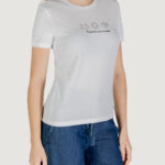 T-shirt Only Onlhenny Life Reg S/S Top Box Jrs Bianco ice - Foto 3