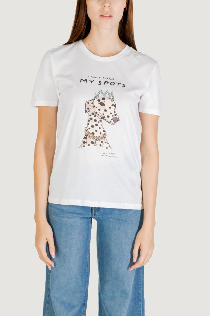 T-shirt Only ONLBARIA REG S/S TOP BOX JRS Latte – 15353246