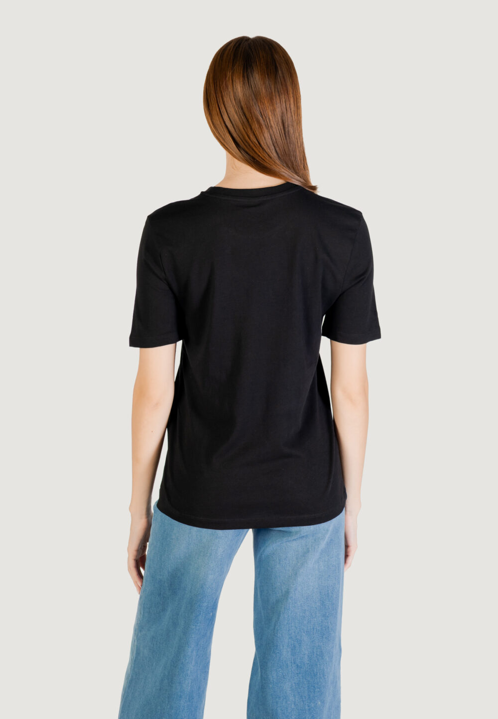 T-shirt Only Onlcheri Life S/S O-Neck Chain Top Jrs Nero - Foto 4