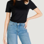 T-shirt Only ONLFLORAS S/S DETAIL TEE CS JRS Nero - Foto 1