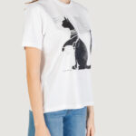 T-shirt Only Onldonna Life S/S Cool Top Box Jrs Panna - Foto 3