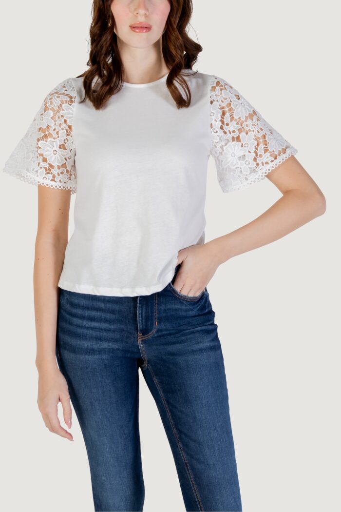 T-shirt Vero Moda Vmpanna 2/4 Top Jrs Bianco – 10329679