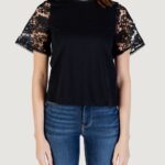 T-shirt Vero Moda Vmpanna 2/4 Top Jrs Nero - Foto 5