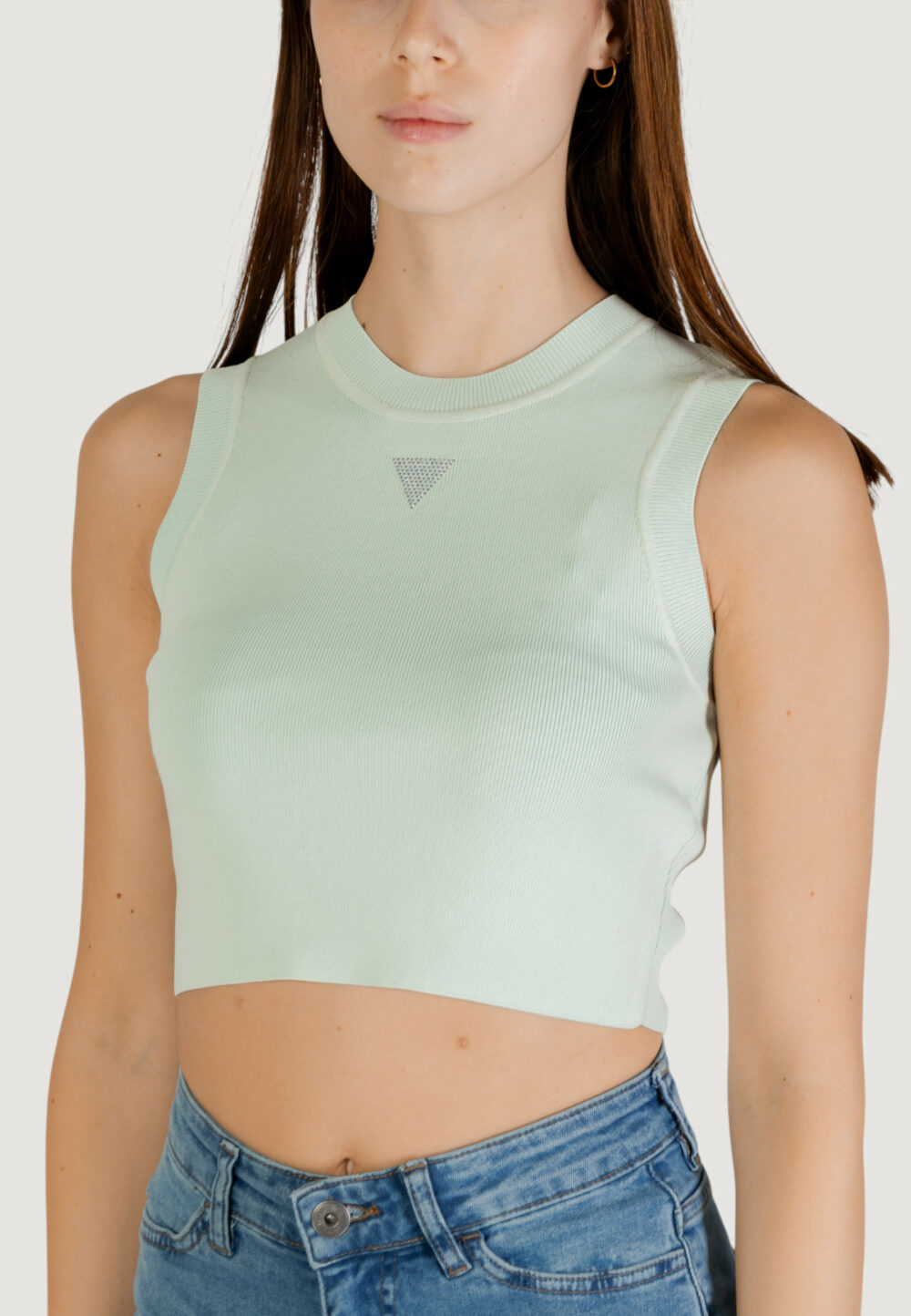 Top Guess ALEXIA TANK TOP Menta - Foto 2