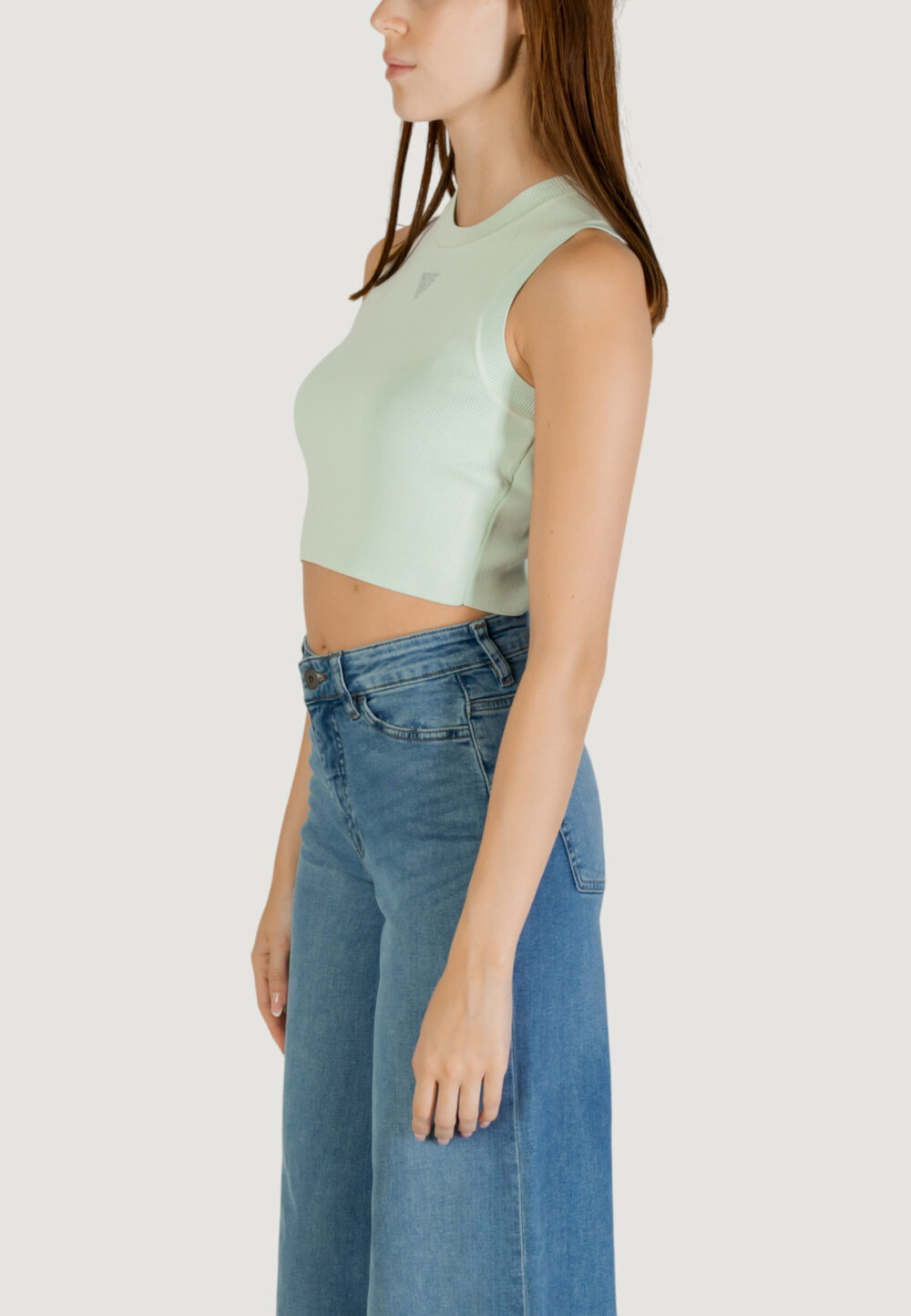 Top Guess ALEXIA TANK TOP Menta - Foto 3