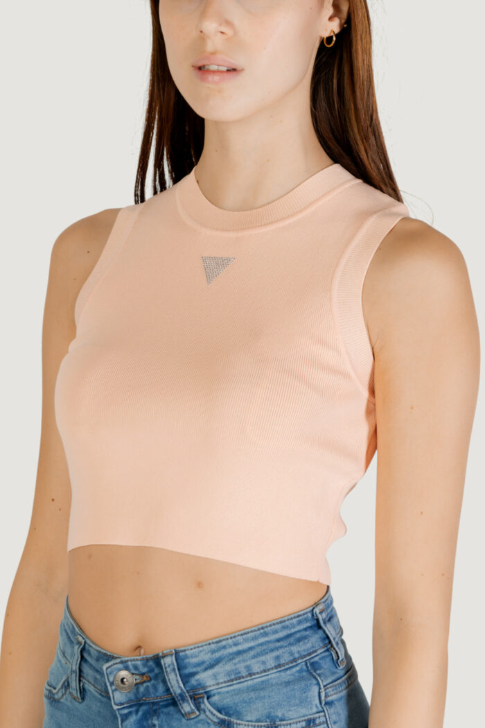Top Guess ALEXIA TANK TOP Pesca – W4GZ34 Z3F40