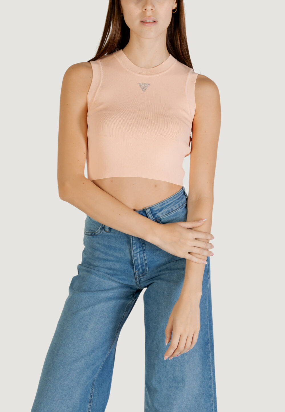Top Guess ALEXIA TANK TOP Pesca - Foto 1