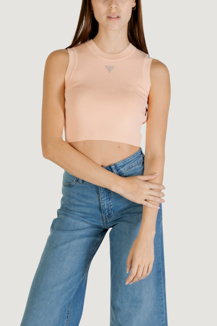 Top Guess ALEXIA TANK TOP Pesca – W4GZ34 Z3F40