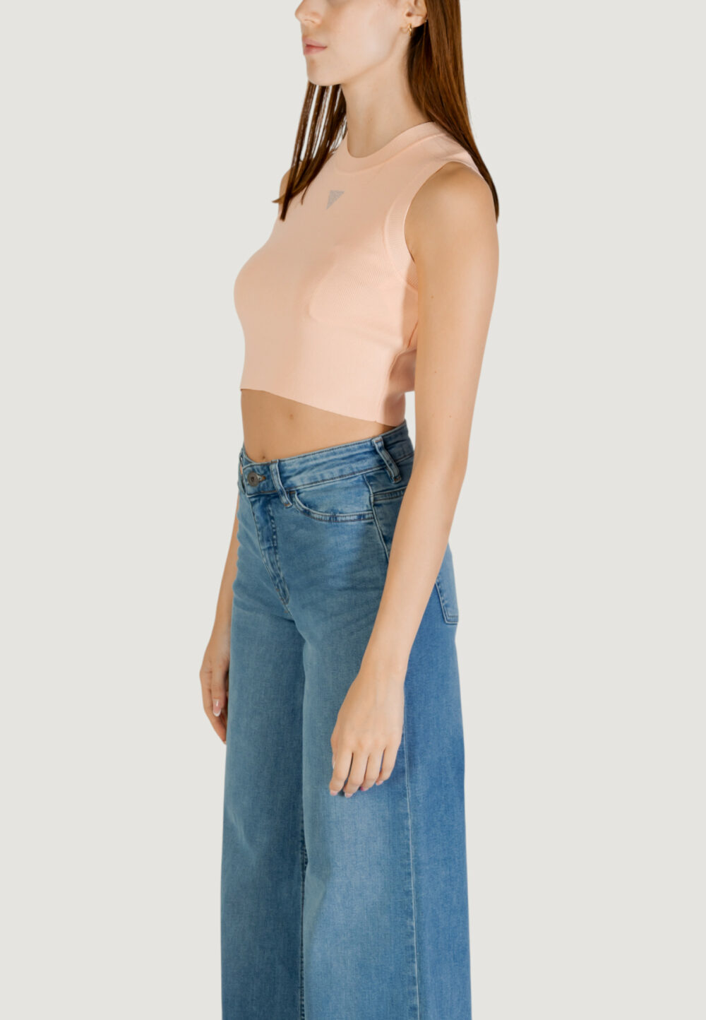 Top Guess ALEXIA TANK TOP Pesca - Foto 3