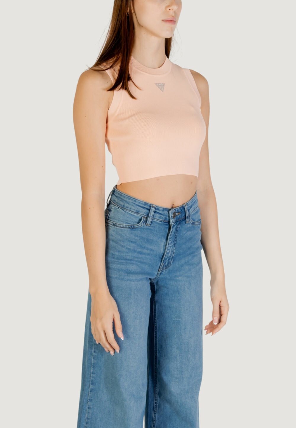 Top Guess ALEXIA TANK TOP Pesca - Foto 4