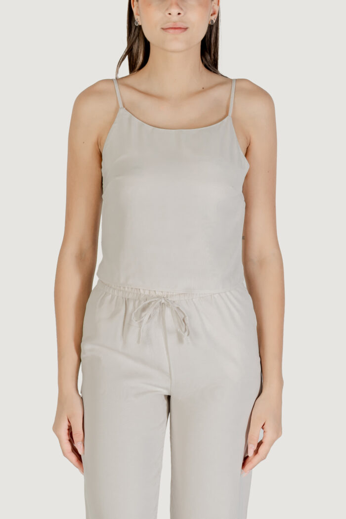 Top Only Onlthalia Life Strap String Singlet Wvn Beige chiaro – 15349028
