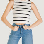 Top Only ONLMAJLI S/L KNT NOOS Panna - Foto 1