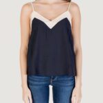Top Vero Moda Vmdenise Singlet Top Wvn Btq Ga Nero - Foto 5