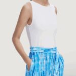 Tutina Desigual JUMPSUIT_HIBRID Celeste - Foto 2