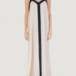 Vestito lungo Vero Moda Vmdenise Singlet Ankle Wvn Btq Ga Beige - Foto 5