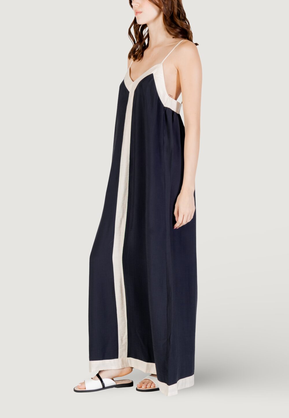 Vestito lungo Vero Moda Vmdenise Singlet Ankle Wvn Btq Ga Nero - Foto 2