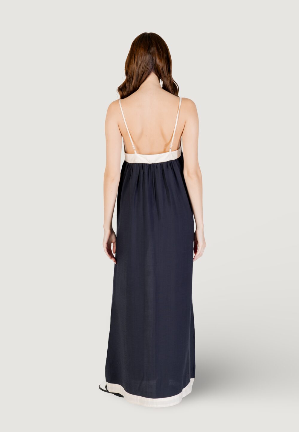 Vestito lungo Vero Moda Vmdenise Singlet Ankle Wvn Btq Ga Nero - Foto 4