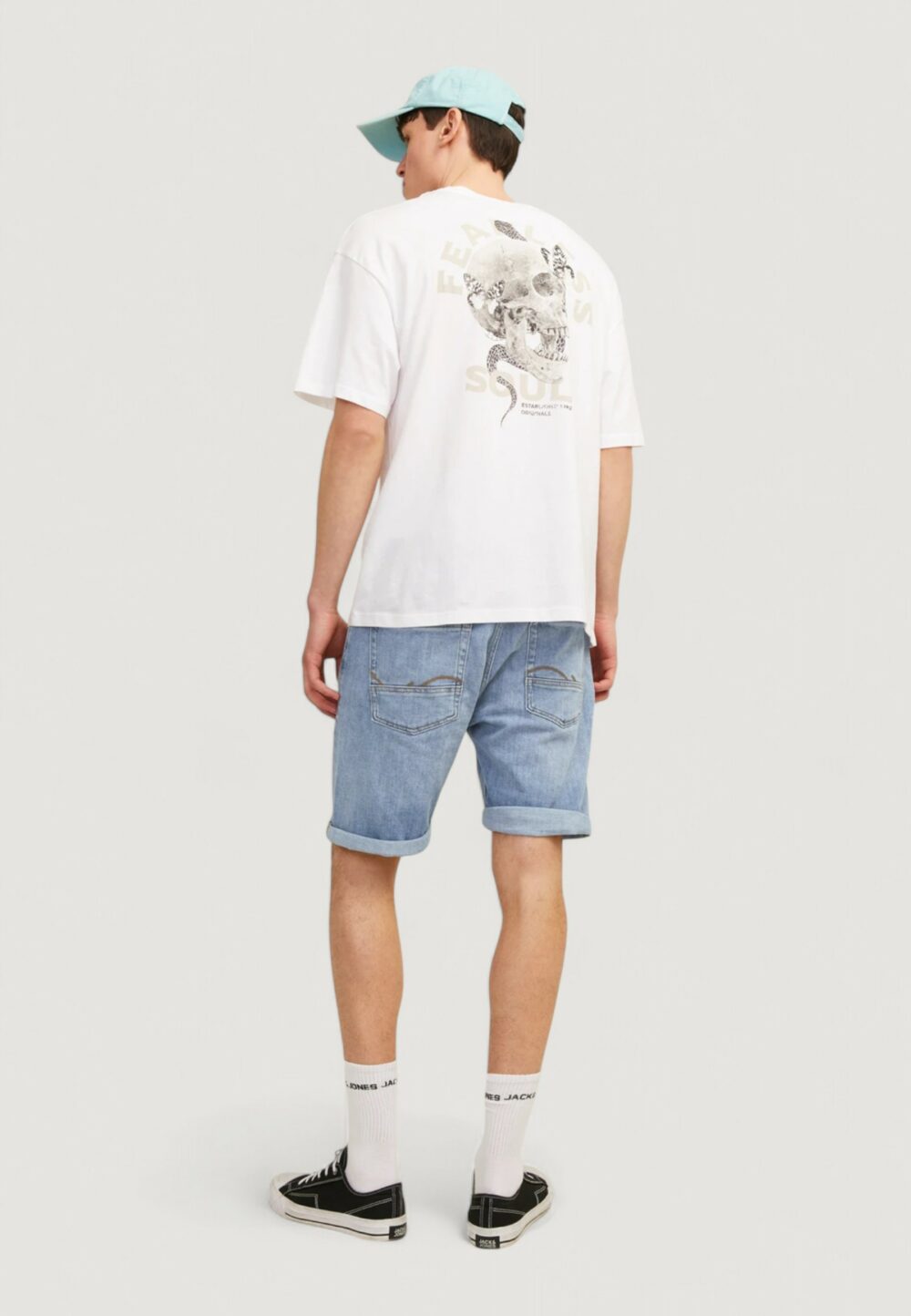 Bermuda Jack Jones JICHRIS JJWOOD SHORTS GE 515 SN Denim chiaro - Foto 3