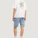 Bermuda Jack Jones JICHRIS JJWOOD SHORTS GE 515 SN Denim chiaro - Foto 3