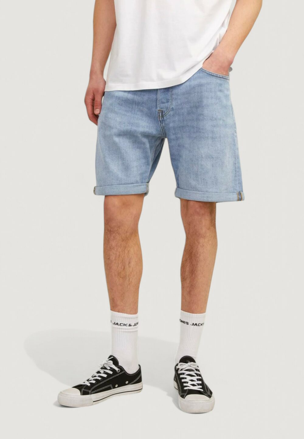 Bermuda Jack Jones JICHRIS JJWOOD SHORTS GE 515 SN Denim chiaro - Foto 1