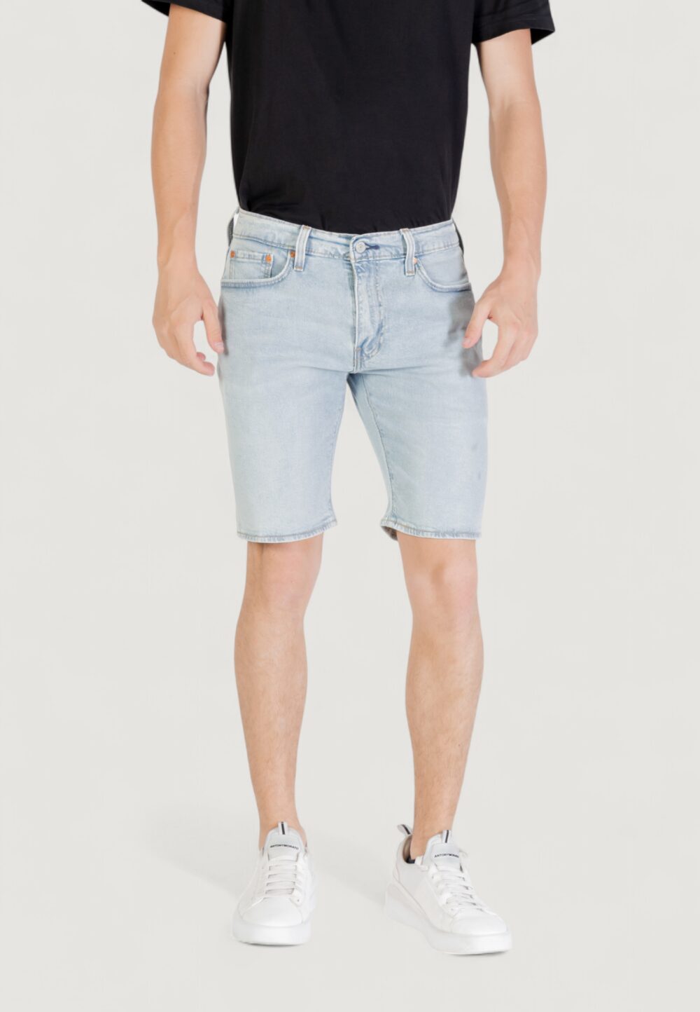 Bermuda Levi's® 405 STANDARD SHORTS FIRST NAME Denim chiaro - Foto 5