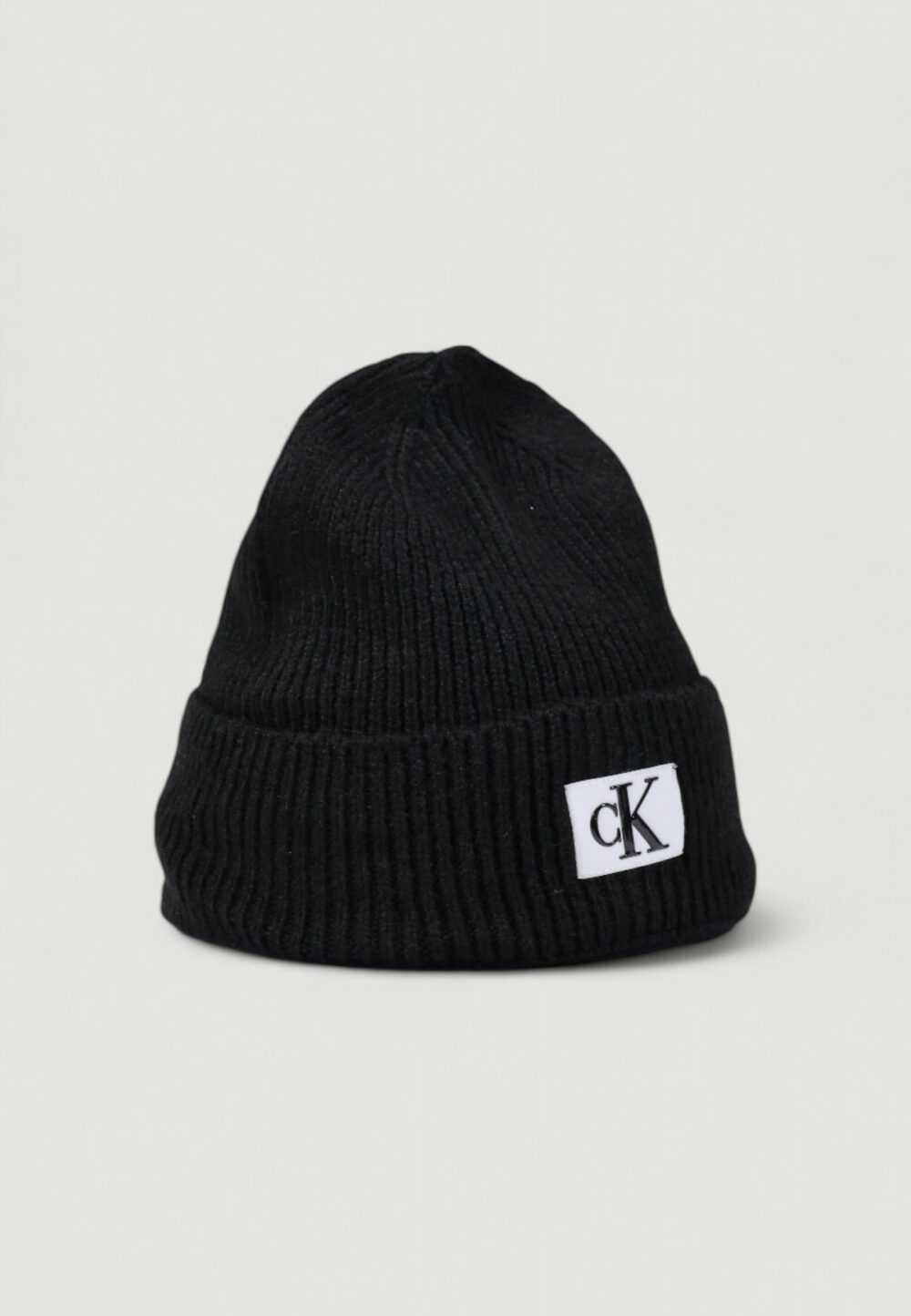 Berretto Calvin Klein Jeans SEASONAL PATCH BEANIE Nero - Foto 5