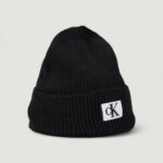 Berretto Calvin Klein Jeans SEASONAL PATCH BEANIE Nero - Foto 5