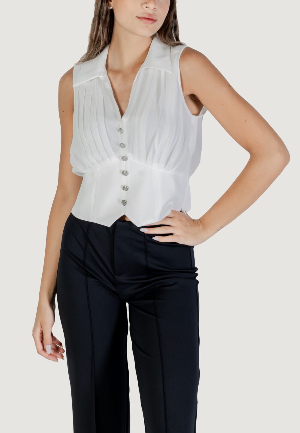Blusa manica corta Morgan De Toi  Bianco - Foto 1