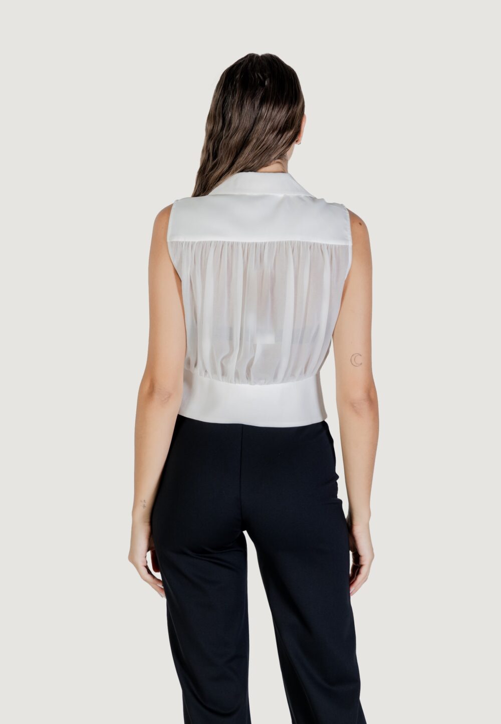 Blusa manica corta Morgan De Toi  Bianco - Foto 5