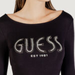 Body Guess LS NEVA HOTFIX LOGO BODY Nero - Foto 2