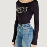 Body Guess LS NEVA HOTFIX LOGO BODY Nero - Foto 4