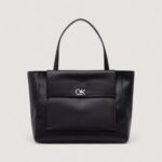 Borsa Calvin Klein CK RE-LOCK MEDIUM SHOPPER Nero - Foto 1