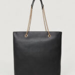 Borsa Calvin Klein MINIMAL MONOGRAM CHAIN TOTE Nero - Foto 3