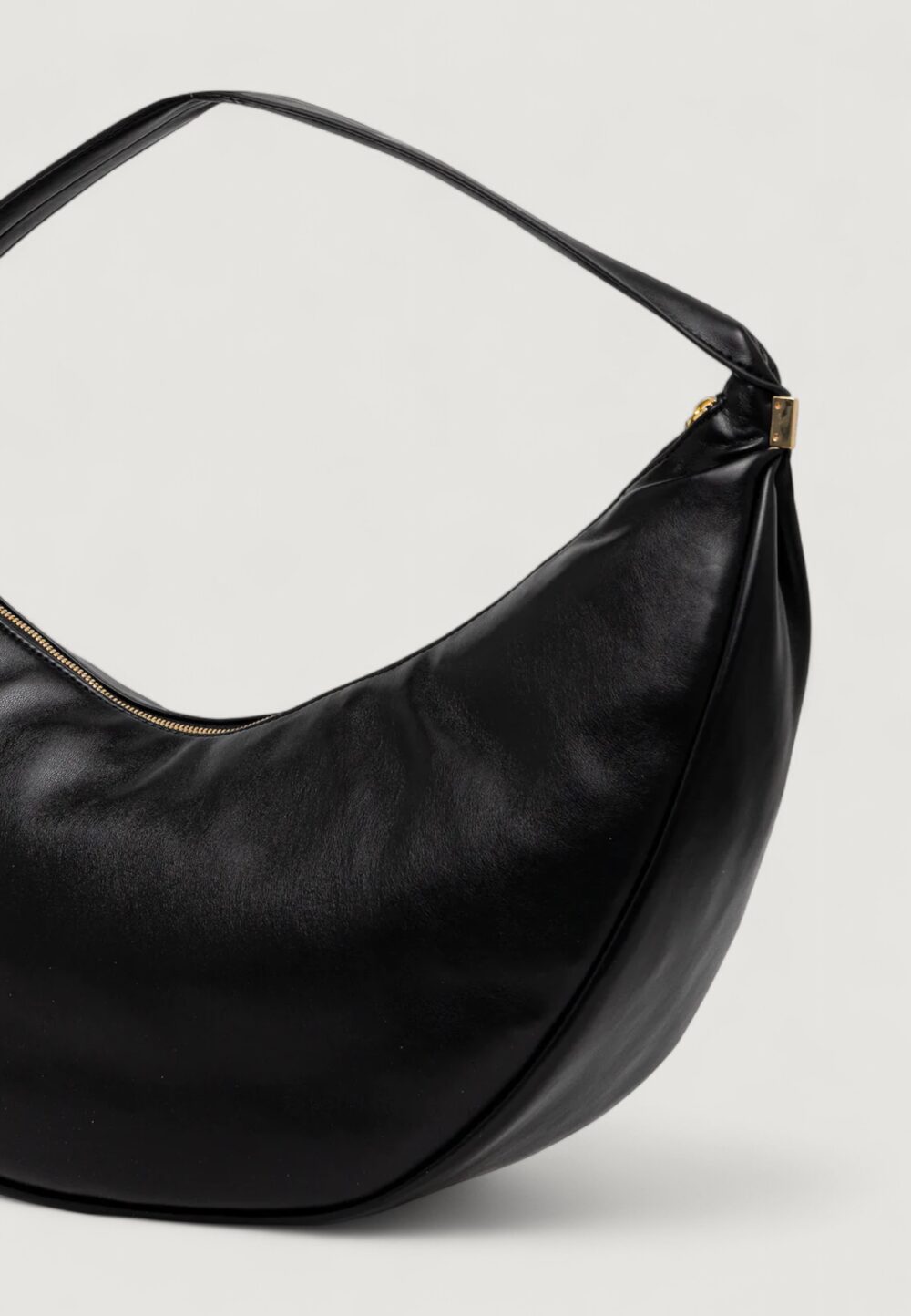 Borsa Calvin Klein PINCHED SOFT CRESCENT LG Nero - Foto 3