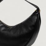 Borsa Calvin Klein PINCHED SOFT CRESCENT LG Nero - Foto 3