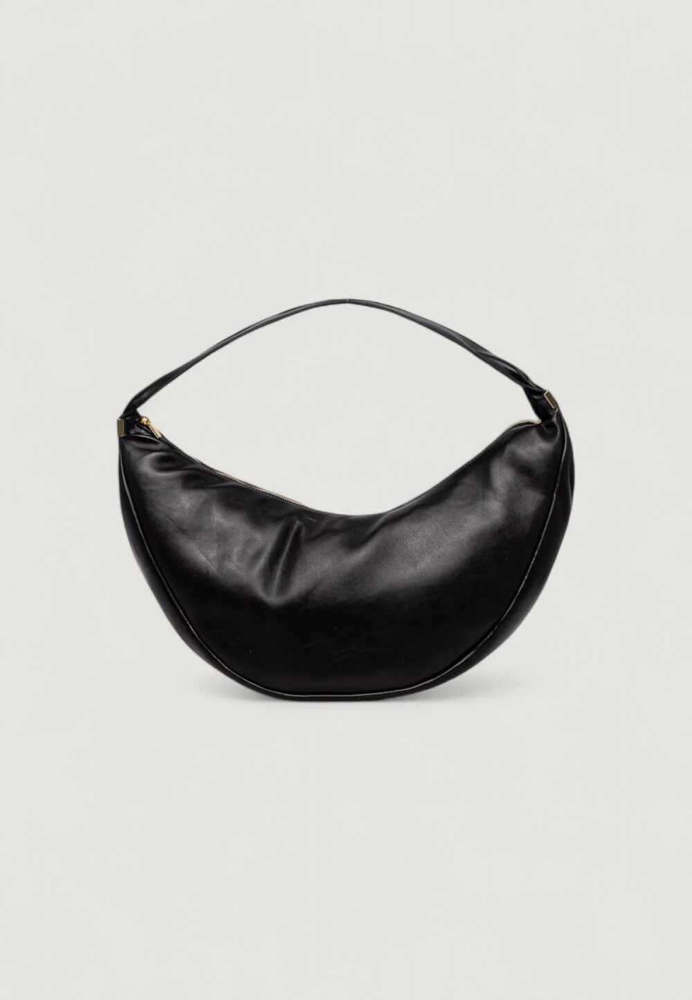 Borsa Calvin Klein PINCHED SOFT CRESCENT LG Nero - Foto 4
