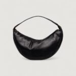 Borsa Calvin Klein PINCHED SOFT CRESCENT LG Nero - Foto 4